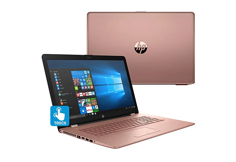 HP Notebook 17 - Pęknięta obudowa pod zawiasami w trzech punktach